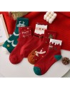 Kalėdinės kojinės 34-40 d. Rinkinys iš 5 vnt. SKAR08-SKAR08