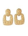 Auksiniai masyvūs kabantys auskarai 3.3x5.4 cm K1670-K1670