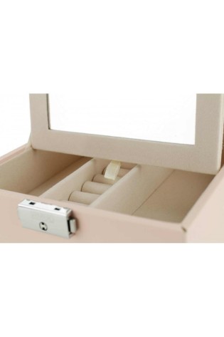 Papuošalų kosmetikos dėžutė su stalčiukais PD148R-PD148R