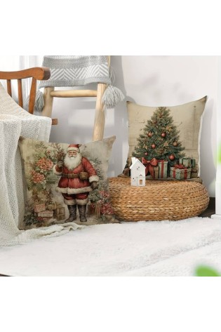 Kalėdinis pagalvės užvalkalas 45x45 cm BOHO POD113-POD113