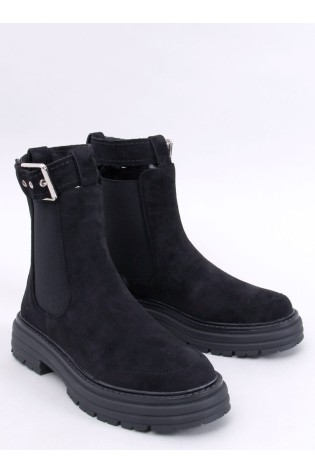 Stilingi moteriški Chelsea stiliaus batai CARLS BLACK-KB 36860