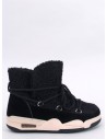 Šilti žieminiai batai storu padu REMAL BLACK-KB 21-Q103