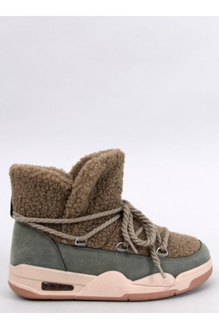 Šilti žieminiai batai storu padu REMAL GREEN-KB 21-Q103