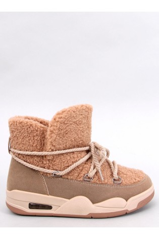 Šilti žieminiai batai storu padu REMAL KHAKI-KB 21-Q103