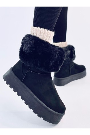 Žieminiai batai su platforma TAYNA BLACK-KB VL215P