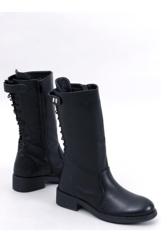 Juodi stilingi moteriški batai JACKS BLACK-KB CH2136