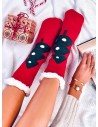 Raudonos kalėdinės kojinės MERRY MULTI-6-KB SK-HD017