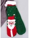 Žalios kalėdinės kojinės MERRY MULTI-5-KB SK-HD017