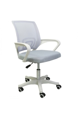 Šviesiai pilka biuro kėdė KO03SZ-KO03SZ