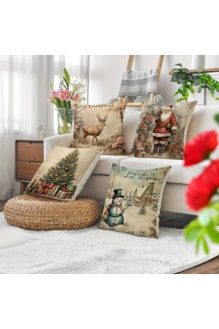 Kalėdinis pagalvėlės užvalkalas 45 x 45 cm, POD117-POD117