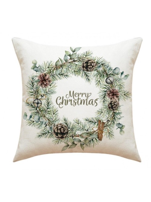 Kalėdinis pagalvėlės užvalkalas 45 x 45 cm, MERRY CHRISTMAS-POD118