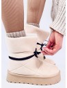 Smėlio spalvos žieminiai batai PRICE BEIGE-KB 36996