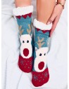 Kalėdinės kojinės su šiaurės elniu REINDEER BLUE-KB SK-WYYK94397