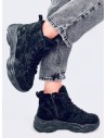 Žieminiai sportinio stiliaus batai ELIUS BLACK-KB 21-Q102