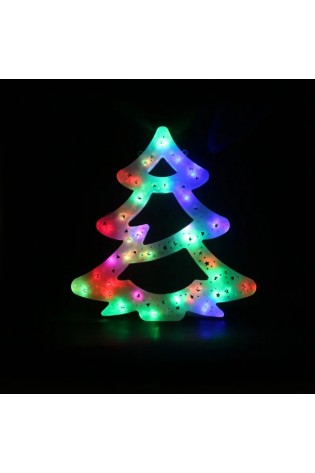 Šviečianti mirksinti led kalėdinė eglutė LAMP22MULTI-LAMP22MULTI