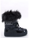 Žieminiai batai su kailiuku KENDALS BLACK-KB NB605