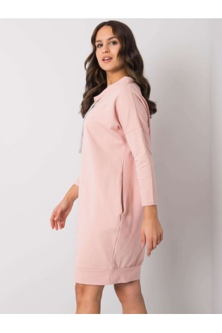 Rožinė laisvalaikio suknelė-RV-SK-4597-1.97