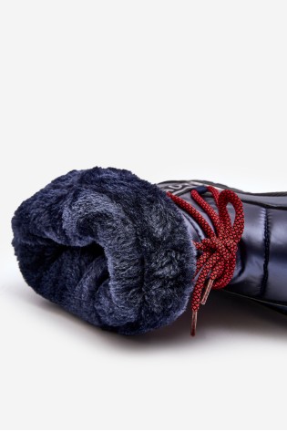 Šilti komfortiški žieminiai batai-NB603 NAVY
