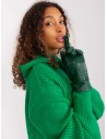 Žalios odinės pirštinės moterims-AT-RK-239802.28