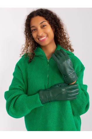 Žalios odinės pirštinės moterims-AT-RK-239802.28