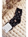 Šiltos medvilninės kojinės su meškiuku-SK.29381/NV529