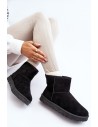 Emu stiliaus juodi šilti batai-Y33 BLACK