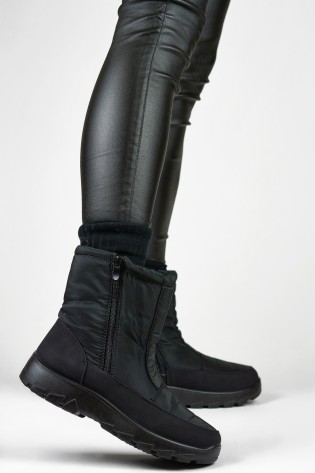 Patogūs šilti moteriški žieminiai batai su kailiuku-JS1-8-B