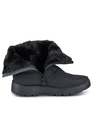 Moteriški šilti žieminiai sniego batai su užtrauktuku-JS1-3-B