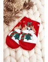 Linksmos kalėdinės kojinės su kačiuku-TV_SK.29076/SNP507