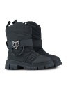 Elegantiški šilti žieminiai sniego batai su katės ženkliuku-9133-21-B
