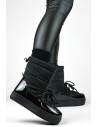 Moteriški šilti juodi žieminiai sniego batai-5752-21B