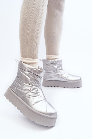 Šilti žieminiai batai-VL226P SILVERY