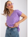 Violetiniai moteriški marškinėliai-RV-TS-4832.18P