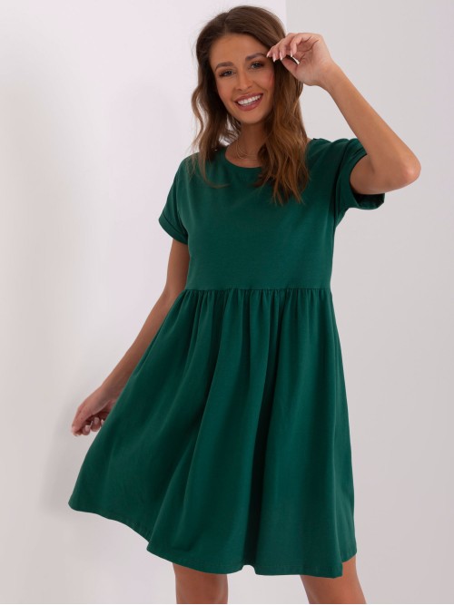 Smaragdo spalvos žalia suknelė-RV-SK-5672.03P