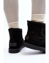Patogūs šilti žieminiai batai Cross Jeans-MM2R4024 BLACK