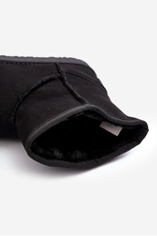 Patogūs šilti žieminiai batai Cross Jeans-MM2R4024 BLACK