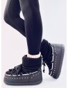 Žieminiai batai su avikailiu PREND BLACK-TV_KB NB617 BLACK