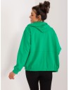Pavasariškos žalios spalvos džemperis su užtrauktuku-RV-BL-9136.06