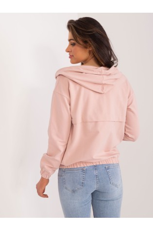 Rožinis džemperis su užtrauktuku-RV-BL-8855.20