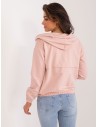 Rožinis džemperis su užtrauktuku-RV-BL-8855.20