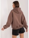 Minkštas rudas jaukus džemperis-RV-BL-8371.30
