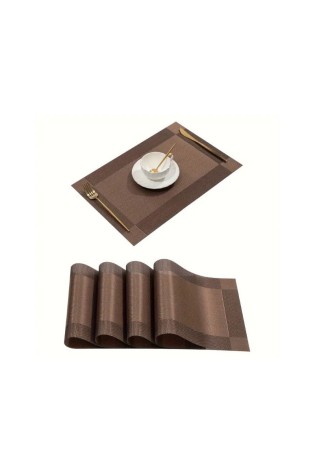 Stačiakampis neperšlampamas rudas stalo kilimėlis 30x45 cm MP31-MP31