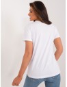 Balti stilingi marškinėliai trumpomis rankovėmis-PM-TS-4520.42