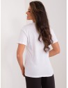 Balti marškinėliai su žiedo simbolika\n-PM-TS-4500.93