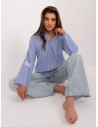 Mėlyni dryžuoti marškiniai-BA-KS-0396-1.42