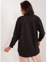Juodi klasikiniai moteriški marškiniai-BA-KS-0286.99