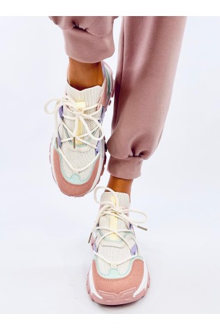Sneakers modelio stilingi patogūs batai BEALS PINK-KB 37418