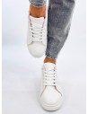 Balti batai su raišteliais MAES PINK-KB 85-710