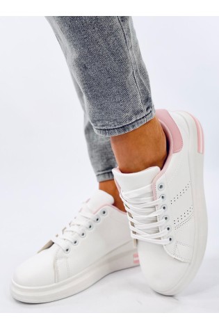 Balti batai su raišteliais MAES PINK-KB 85-710
