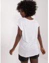 Vasariški balti marškinėliai trumpomis rankovėmis-D12861Z02504G
